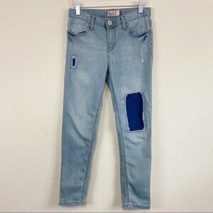 SO | Patched Skinny Jeans Sz 0